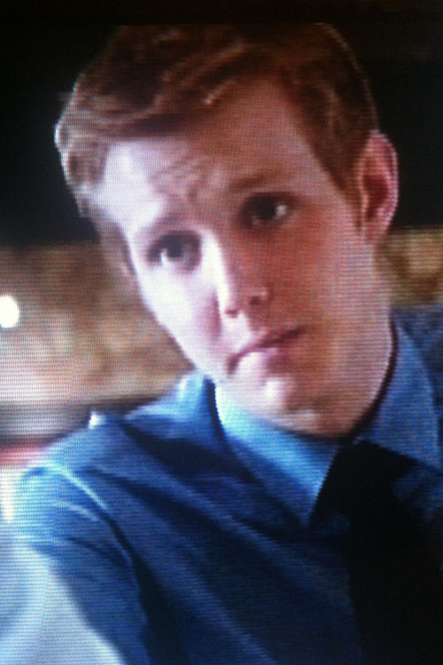 Bamberg on Criminal Minds. He played a waiter who worked at the same restaurant as the perpetrator. 
