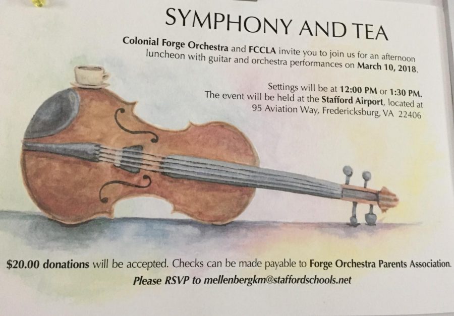 Forge Orchestras Symphony and Tea Event Cancelled