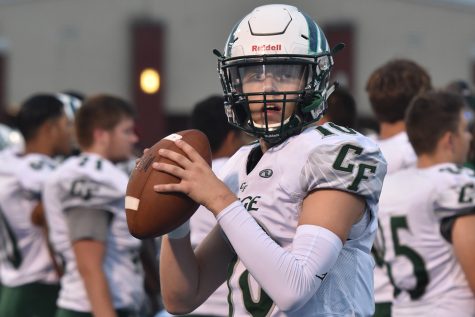 New quarterback Madden Lowe (’20) leads team to victory against Riverbend and others