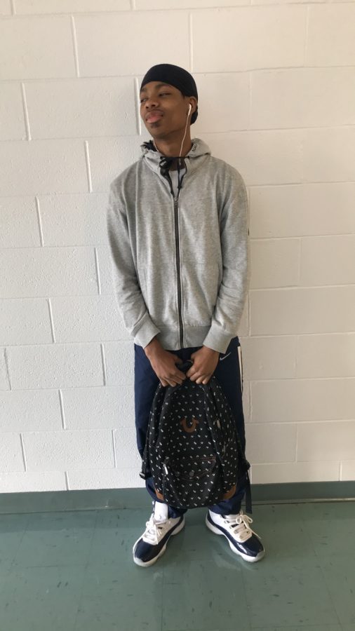 Myles Floods True Religion bag cost $75. He said he chose that bag because it was a bag that not many people would get, and he could stand out.