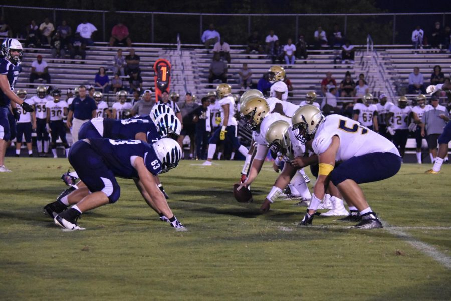 Varsity Football vs Hylton. 