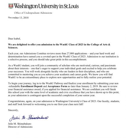 Students Applying to Notable Schools