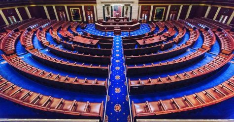 The House of Representatives chamber in Washington D.C, 27 February 2017.