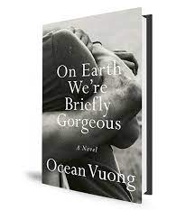 Image of book cover for the novel On Earth We're Briefly Gorgeous. (Photo taken from Houston Public. Used under a Media Creative Commons Attribution-ShareAlike license.)
